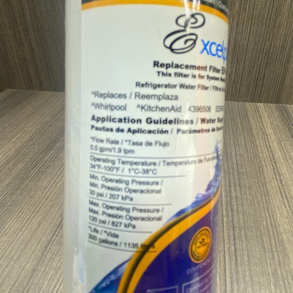 Excelpure EP-4396508 Water Filter Replacement Filter Whirlpool Kitchenaid - Picture 3 of 5